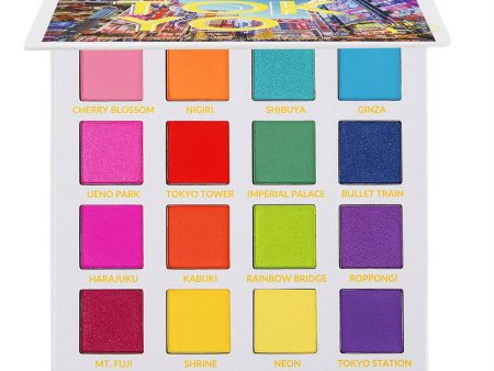 BH Trendy In Tokyo Color Eyeshadow Palette paleta kolorowych cieni do powiek 16g Cheap