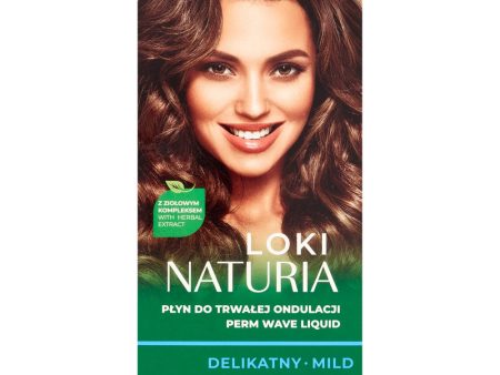 Naturia Loki płyn do trwałej ondulacji Delikatny 2x75ml Discount