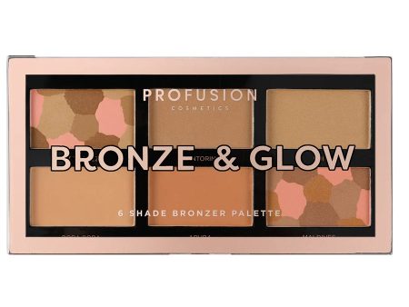 Bronze & Glow Palette paleta do konturowania 15.6g Hot on Sale