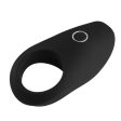 Men Vibrating Ring wibrujący pierścień na penisa Black Online now