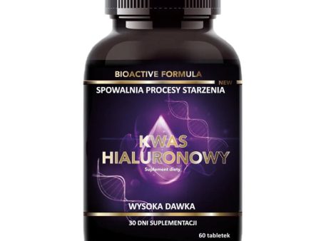 Kwas hialuronowy 100mg suplement diety 60 tabletek Fashion