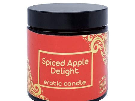 Erotic Candle erotyczna świeca zapachowa Spiced Apple Delight on Sale