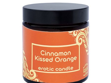 Erotic Candle erotyczna świeca zapachowa Cinnamon Kissed Orange Fashion