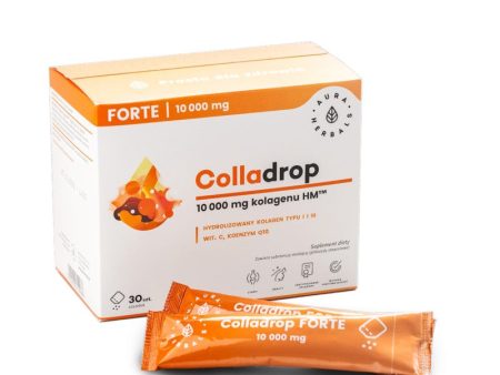 Colladrop Forte kolagen morski w saszetkach 10000 mg 30 saszetek Cheap