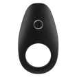 Men Vibrating Ring wibrujący pierścień na penisa Black Online now