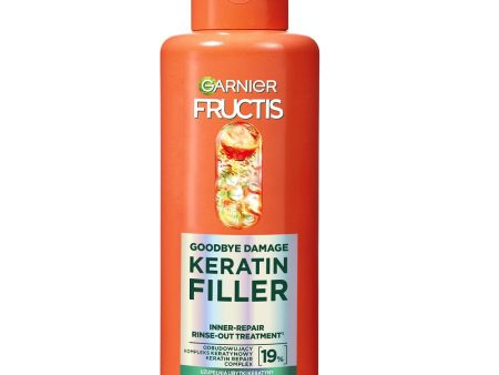 Fructis Goodbye Damage Keratin Filler odbudowująca kuracja do włosów do spłukiwania 200ml Supply