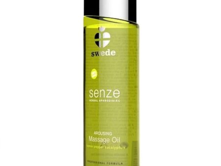 Senze Divinity Massage Oil olejek do masażu Lemon 75ml Hot on Sale