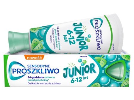 Proszkliwo Junior pasta do zębów dla dzieci 6-12 lat 75ml Online Sale