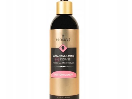 Ultra Stimulating On Insane Personal Moisturizer lubrykant hybrydowy o działaniu stymulującym i rozgrzewającym dla kobiet Cotton Candy 240ml Online Sale