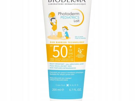 Photoderm Pediatrics Lait SPF50+ ochronne mleczko dla dzieci 200ml on Sale