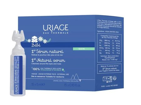 Bebe 1st Natural Serum fizjologiczne serum oczyszczające 15x5ml Online