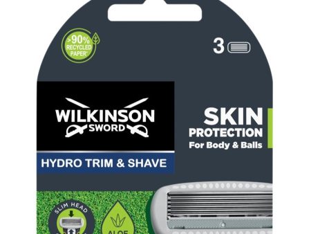 Hydro Trim & Shave ostrza do maszynki do golenia i stylizacji 3szt. Online Sale