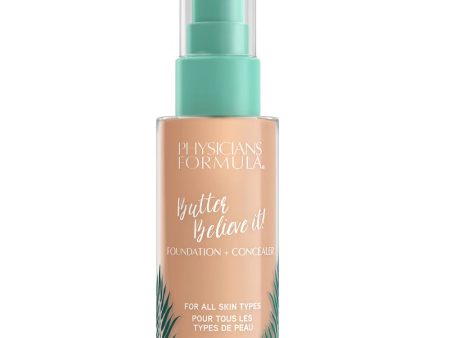 Butter Believe It! Foundation + Concealer podkład i korektor do twarzy Light-To-Medium 30ml Hot on Sale