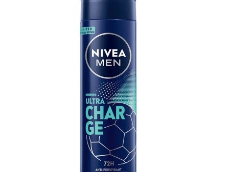 Men Ultra Charge antyperspirant spray 150ml on Sale