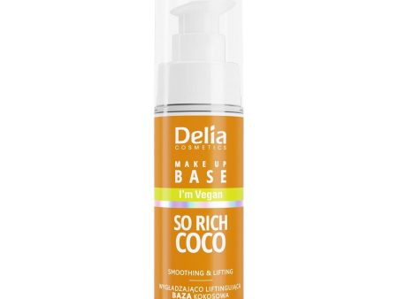 Vegan Make Up Base wegańska baza wygładzająco-liftingująca So Rich Coco 30ml Online Sale